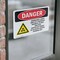 Signmission Radiation & Laser Sign, 3.5 in H x 5 in W, Vinyl Decal, Rectangle OS-2PACK-DS-D-35-L-2210 - alternate 4